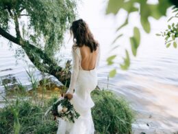 suknia ślubna syrena